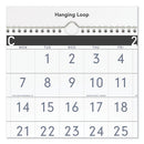 AT-A-GLANCE® wholesale. Contemporary Three-monthly Reference Wall Calendar, 12 X 27, 2020-2022. HSD Wholesale: Janitorial Supplies, Breakroom Supplies, Office Supplies.
