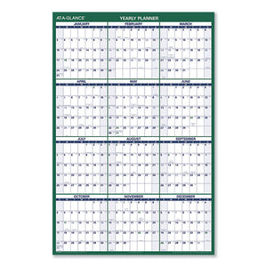 AT-A-GLANCE® wholesale. Vertical Erasable Wall Planner, 32 X 48, 2021. HSD Wholesale: Janitorial Supplies, Breakroom Supplies, Office Supplies.