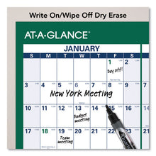 Load image into Gallery viewer, AT-A-GLANCE® wholesale. Vertical Erasable Wall Planner, 32 X 48, 2021. HSD Wholesale: Janitorial Supplies, Breakroom Supplies, Office Supplies.