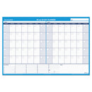 AT-A-GLANCE® wholesale. 30-60-day Undated Horizontal Erasable Wall Planner, 48 X 32, White-blue,. HSD Wholesale: Janitorial Supplies, Breakroom Supplies, Office Supplies.