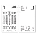 AT-A-GLANCE® wholesale. Financial Desk Calendar Refill, 3.5 X 6, White, 2021. HSD Wholesale: Janitorial Supplies, Breakroom Supplies, Office Supplies.
