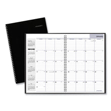 Load image into Gallery viewer, AT-A-GLANCE® wholesale. Monthly Planner, 12 X 8, Black Two-piece Cover, 2020-2021. HSD Wholesale: Janitorial Supplies, Breakroom Supplies, Office Supplies.