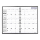 AT-A-GLANCE® wholesale. Monthly Planner, 12 X 8, Black Two-piece Cover, 2020-2021. HSD Wholesale: Janitorial Supplies, Breakroom Supplies, Office Supplies.