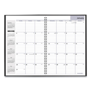 AT-A-GLANCE® wholesale. Monthly Planner, 12 X 8, Black Two-piece Cover, 2020-2021. HSD Wholesale: Janitorial Supplies, Breakroom Supplies, Office Supplies.