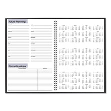 Load image into Gallery viewer, AT-A-GLANCE® wholesale. Monthly Planner, 12 X 8, Black Two-piece Cover, 2020-2021. HSD Wholesale: Janitorial Supplies, Breakroom Supplies, Office Supplies.