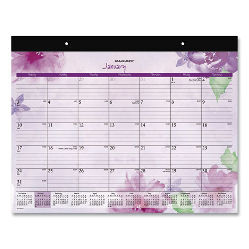 AT-A-GLANCE® wholesale. Beautiful Day Desk Pad, 21.75 X 17, Assorted, 2021. HSD Wholesale: Janitorial Supplies, Breakroom Supplies, Office Supplies.