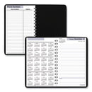 AT-A-GLANCE® wholesale. Daily Appointment Book With Open Scheduling, 8 X 5, Black, 2021. HSD Wholesale: Janitorial Supplies, Breakroom Supplies, Office Supplies.