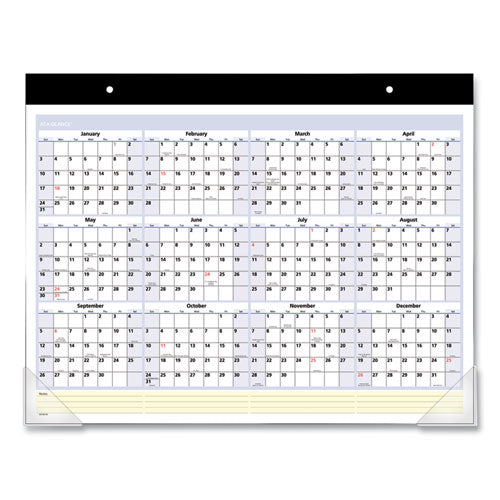 AT-A-GLANCE® wholesale. Quicknotes Desk Pad, 22 X 17, 2021. HSD Wholesale: Janitorial Supplies, Breakroom Supplies, Office Supplies.