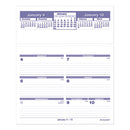 AT-A-GLANCE® wholesale. Flip-a-week Desk Calendar Refill, 7 X 6, White, 2021. HSD Wholesale: Janitorial Supplies, Breakroom Supplies, Office Supplies.