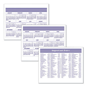 AT-A-GLANCE® wholesale. Flip-a-week Desk Calendar Refill, 7 X 6, White, 2021. HSD Wholesale: Janitorial Supplies, Breakroom Supplies, Office Supplies.
