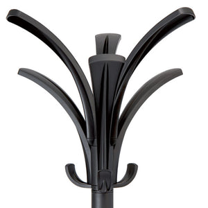 Alba™ wholesale. Brio Coat Stand, 13.75w X 13.75d X 66.25h, Black. HSD Wholesale: Janitorial Supplies, Breakroom Supplies, Office Supplies.