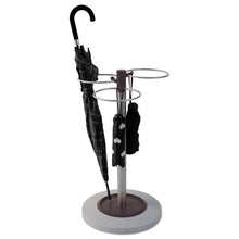 Load image into Gallery viewer, Alba™ wholesale. Flower Umbrella Stand, 13.75w X 13.75d X 25.5h, Black-silver. HSD Wholesale: Janitorial Supplies, Breakroom Supplies, Office Supplies.