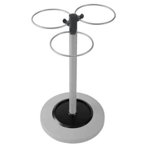 Alba™ wholesale. Flower Umbrella Stand, 13.75w X 13.75d X 25.5h, Black-silver. HSD Wholesale: Janitorial Supplies, Breakroom Supplies, Office Supplies.