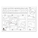 Alba™ wholesale. Large Capacity Garment Rack, 63.5w X 21.25d X 67.5h, Black-silver. HSD Wholesale: Janitorial Supplies, Breakroom Supplies, Office Supplies.