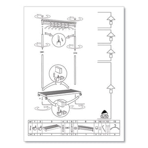 Alba™ wholesale. Garment Racks, Two-sided, 2-shelf Coat Rack, 6 Hanger-6 Hook, 44.8w X 21.67d X 70.8h, Silver Steel-wood. HSD Wholesale: Janitorial Supplies, Breakroom Supplies, Office Supplies.