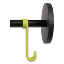 Alba™ wholesale. Stan3 Steel Coat Rack, Stand Alone Rack, Eight Knobs, 15w X 15d X 69.3h, Black. HSD Wholesale: Janitorial Supplies, Breakroom Supplies, Office Supplies.