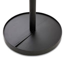 Alba™ wholesale. Stan3 Steel Coat Rack, Stand Alone Rack, Eight Knobs, 15w X 15d X 69.3h, Black. HSD Wholesale: Janitorial Supplies, Breakroom Supplies, Office Supplies.