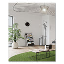 Alba™ wholesale. Triangular Umbrella Stand, 10.25w X 10.25d X 23.67h, Silver Steel-black. HSD Wholesale: Janitorial Supplies, Breakroom Supplies, Office Supplies.