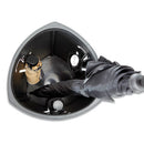 Alba™ wholesale. Triangular Umbrella Stand, 10.25w X 10.25d X 23.67h, Black Steel-plastic. HSD Wholesale: Janitorial Supplies, Breakroom Supplies, Office Supplies.