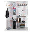 Alba™ wholesale. Wooden Coat Hook, Five Wood Peg Wall Rack, Brown-silver. HSD Wholesale: Janitorial Supplies, Breakroom Supplies, Office Supplies.