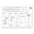 Alba™ wholesale. Wavy Coat Tree, Six Hangers-two Knobs-four Hooks, 18.88w X 14d X 68.5h, Silver Steel-wood. HSD Wholesale: Janitorial Supplies, Breakroom Supplies, Office Supplies.