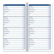 Load image into Gallery viewer, Adams® wholesale. Password Journal, 3 1-4 X 6 1-4, 192 Entries. HSD Wholesale: Janitorial Supplies, Breakroom Supplies, Office Supplies.