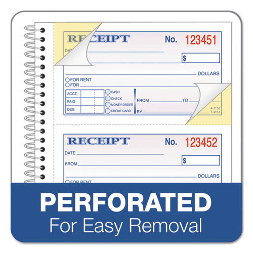 Adams® wholesale. Two-part Rent Receipt Book, 2.75 X 4.75, Carbonless, 200 Forms. HSD Wholesale: Janitorial Supplies, Breakroom Supplies, Office Supplies.