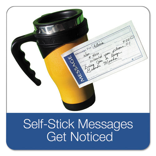 Adams® wholesale. Write 'n Stick Phone Message Pad, 2 3-4 X 4 3-4, Two-part Carbonless, 200 Forms. HSD Wholesale: Janitorial Supplies, Breakroom Supplies, Office Supplies.