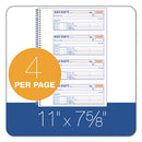 Adams® wholesale. Tops Money-rent Receipt Book, 7 1-8 X 2 3-4, 2-part Carbonless, 200 Sets-book. HSD Wholesale: Janitorial Supplies, Breakroom Supplies, Office Supplies.