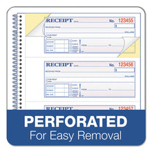 Load image into Gallery viewer, Adams® wholesale. Tops Money-rent Receipt Book, 7 1-8 X 2 3-4, 2-part Carbonless, 200 Sets-book. HSD Wholesale: Janitorial Supplies, Breakroom Supplies, Office Supplies.