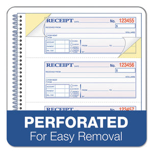 Adams® wholesale. Tops Money-rent Receipt Book, 7 1-8 X 2 3-4, 2-part Carbonless, 200 Sets-book. HSD Wholesale: Janitorial Supplies, Breakroom Supplies, Office Supplies.