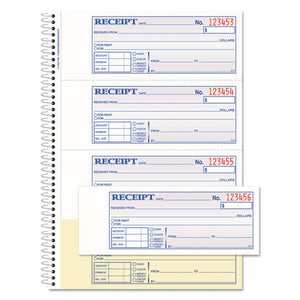 Adams® wholesale. Tops Money-rent Receipt Book, 7 1-8 X 2 3-4, 2-part Carbonless, 200 Sets-book. HSD Wholesale: Janitorial Supplies, Breakroom Supplies, Office Supplies.