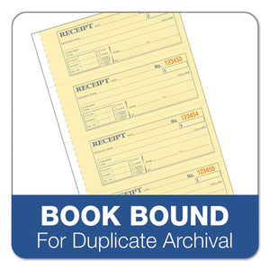 Adams® wholesale. Receipt Book, 7 5-8 X 11, Three-part Carbonless, 100 Forms. HSD Wholesale: Janitorial Supplies, Breakroom Supplies, Office Supplies.