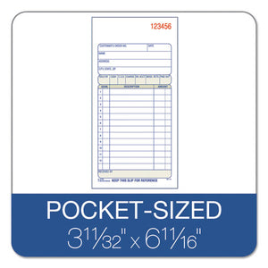 Adams® wholesale. Carbonless Sales Order Book, Three-part Carbonless, 3 1-4 X 7 1-8, 50 Sheets. HSD Wholesale: Janitorial Supplies, Breakroom Supplies, Office Supplies.