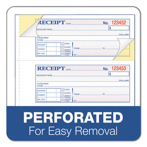 Adams® wholesale. Tops 3-part Hardbound Receipt Book, 7 X 2 3-4, Carbonless, 200 Sets-book. HSD Wholesale: Janitorial Supplies, Breakroom Supplies, Office Supplies.