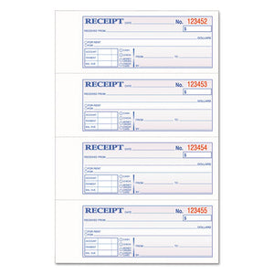 Adams® wholesale. Tops 3-part Hardbound Receipt Book, 7 X 2 3-4, Carbonless, 200 Sets-book. HSD Wholesale: Janitorial Supplies, Breakroom Supplies, Office Supplies.