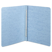 Load image into Gallery viewer, ACCO wholesale. Presstex Report Cover, Top Bound, Prong Clip, Letter, 2&quot; Cap, Light Blue. HSD Wholesale: Janitorial Supplies, Breakroom Supplies, Office Supplies.