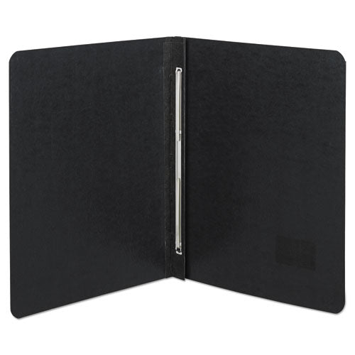 ACCO wholesale. Presstex Report Cover, Side Bound, Prong Clip, Letter, 3" Cap, Black. HSD Wholesale: Janitorial Supplies, Breakroom Supplies, Office Supplies.