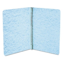 Load image into Gallery viewer, ACCO wholesale. Presstex Report Cover, Side Bound, Prong Clip, Letter, 3&quot; Cap, Light Blue. HSD Wholesale: Janitorial Supplies, Breakroom Supplies, Office Supplies.