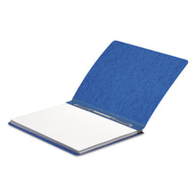 Load image into Gallery viewer, ACCO wholesale. Presstex Report Cover, Side Bound, Prong Clip, Letter, 3&quot; Cap, Dark Blue. HSD Wholesale: Janitorial Supplies, Breakroom Supplies, Office Supplies.