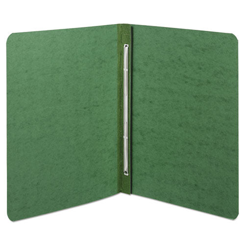ACCO wholesale. Presstex Report Cover, Side Bound, Prong Clip, Letter, 3" Cap, Dark Green. HSD Wholesale: Janitorial Supplies, Breakroom Supplies, Office Supplies.
