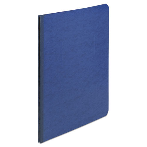 ACCO wholesale. Pressboard Report Cover, Prong Clip, Letter, 3" Capacity, Dark Blue. HSD Wholesale: Janitorial Supplies, Breakroom Supplies, Office Supplies.