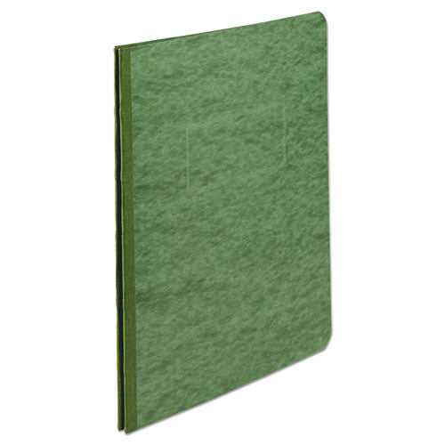 ACCO wholesale. Pressboard Report Cover, Prong Clip, Letter, 3" Capacity, Dark Green. HSD Wholesale: Janitorial Supplies, Breakroom Supplies, Office Supplies.