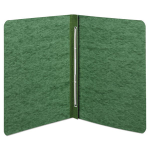 ACCO wholesale. Pressboard Report Cover, Prong Clip, Letter, 3" Capacity, Dark Green. HSD Wholesale: Janitorial Supplies, Breakroom Supplies, Office Supplies.