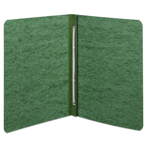 ACCO wholesale. Pressboard Report Cover, Prong Clip, Letter, 3" Capacity, Dark Green. HSD Wholesale: Janitorial Supplies, Breakroom Supplies, Office Supplies.