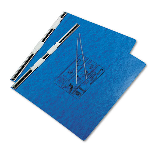 ACCO wholesale. Presstex Covers With Storage Hooks, 2 Posts, 6" Capacity, 14.88 X 11, Light Blue. HSD Wholesale: Janitorial Supplies, Breakroom Supplies, Office Supplies.