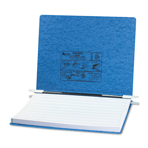 ACCO wholesale. Presstex Covers With Storage Hooks, 2 Posts, 6" Capacity, 14.88 X 11, Light Blue. HSD Wholesale: Janitorial Supplies, Breakroom Supplies, Office Supplies.