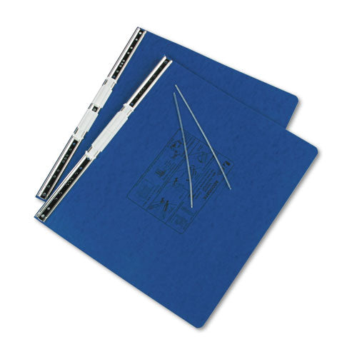 ACCO wholesale. Presstex Covers With Storage Hooks, 2 Posts, 6" Capacity, 14.88 X 11, Dark Blue. HSD Wholesale: Janitorial Supplies, Breakroom Supplies, Office Supplies.