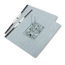 Load image into Gallery viewer, ACCO wholesale. Presstex Covers With Storage Hooks, 2 Posts, 6&quot; Capacity, 14.88 X 11, Light Gray. HSD Wholesale: Janitorial Supplies, Breakroom Supplies, Office Supplies.