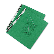 Load image into Gallery viewer, ACCO wholesale. Presstex Covers With Storage Hooks, 2 Posts, 6&quot; Capacity, 14.88 X 11, Dark Green. HSD Wholesale: Janitorial Supplies, Breakroom Supplies, Office Supplies.